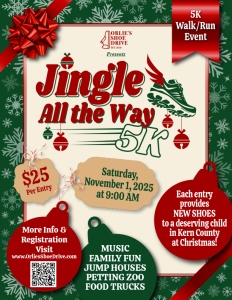 Jingle All The Way 5K Walk/Run Event logo