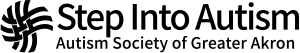 Step Into Autism - Stark logo