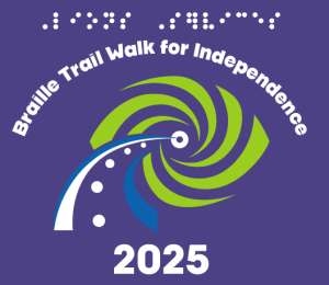 Braille Trail Walk for Independence ⠠⠇⠊⠕⠝⠎⠀⠠⠎⠻⠧⠊⠉⠑⠎ home