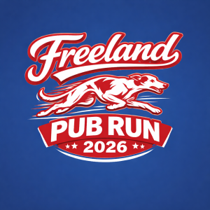 Freeland Pub Run logo