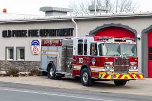 Old Forge Fire Department "Run for the Pizza," 5K Run and 1 Mile Walk logo