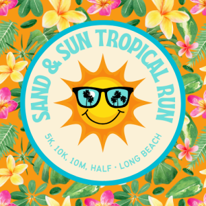 Sand and Sun Tropical Run – 5K, 10K, 10M, and Half Marathon logo