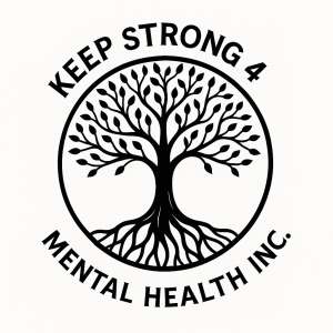 KS4MH Miles for Mental Health 5K and Family Hike logo