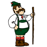 Gaylord Alpenfest 5K/10K Run logo