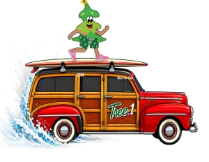 4th Annual Christmas in July Tree.1 Walk and Run for Fun logo