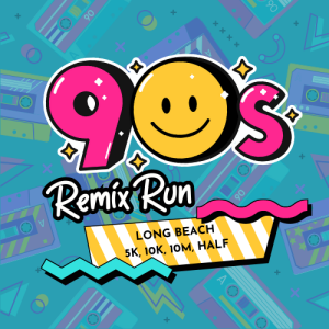 90s Remix Run – 5K, 10k, 10m, and Half Marathon logo