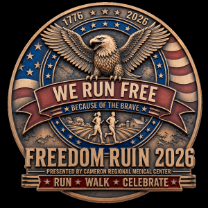 Cameron Regional Medical Center 4-mile Freedom Run/2-mile Walk & Kids Fun Run home