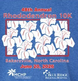 Rhododendron 10K Run homepage