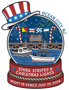 Ocean City Night In Venice 5K Run logo