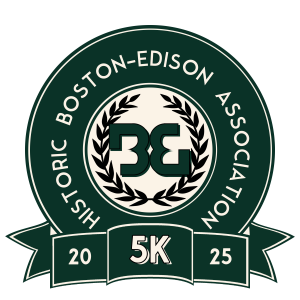 Historic Boston-Edison Association 5K Run/Walk logo