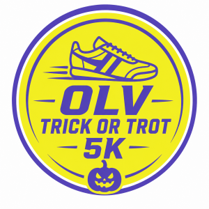 7th Annual OLV Trick or Trot 5K logo