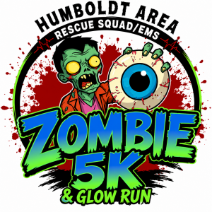 Zombie 5k & Glow Run logo
