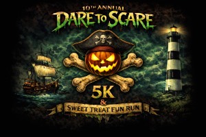Dare to Scare 5k & Sweet Treat Fun Run logo