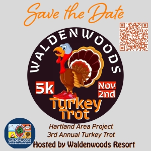 Waldenwoods Turkey Trot - Hartland Area Project Fundraiser home