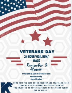 Kean University: Veteran’s Day 24 Hour Vigil Run home