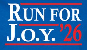 Run for JOY home