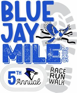 The Blue Jay Mile logo
