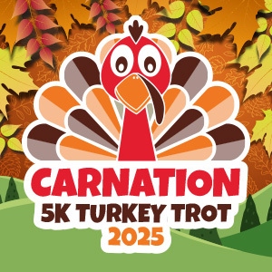 Carnation Turkey Trot 2025 logo