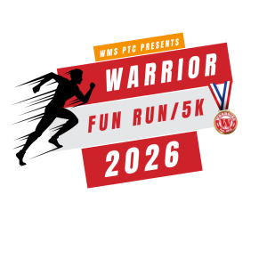 Woodside Middle School Warrior 5k/Fun Run 2026 logo
