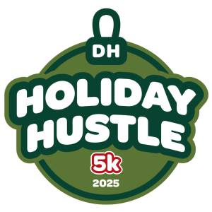DH Holiday Hustle 5K & 1 Mile Walk/Run logo