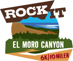 Rock It in El Moro Canyon 6K & 10 Miler logo