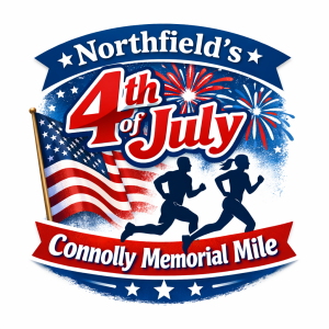 Northfield's 4th of July Connolly Memorial Mile logo