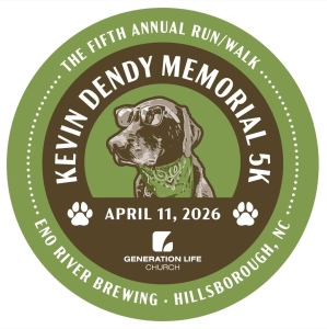 Kevin Dendy Memorial 5K logo