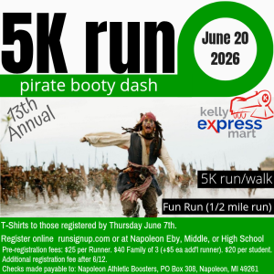 Pirate Booty Dash 5K Run/Walk/FunRun logo