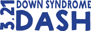 3.21 Down Syndrome Dash logo