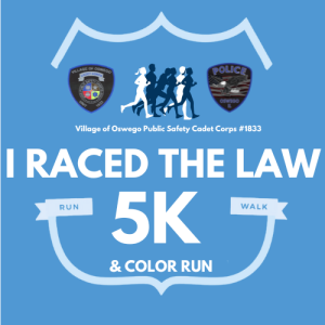 I Raced The Law 5K and Color Run logo