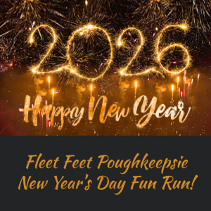Fleet Feet Poughkeepsie's 2026 New Year's Day Fun Run! logo