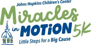 Johns Hopkins Children's Center "Miracles in Motion" 5K homepage