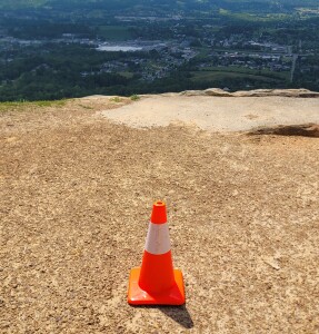 Conquer the Bluff - The second race in the 2026 Campbell County Running Series logo