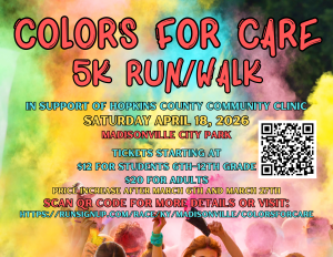 Colors for Care 5K logo