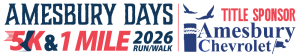 Amesbury Days 5K & 1 Mile logo