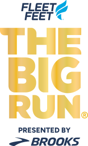 Fleet Feet's The Big Run Presented by Brooks logo