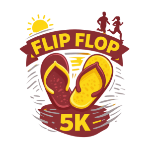 The Flip Flop 5k logo