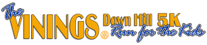 The Vinings Down Hill 5K Run for the Kids logo