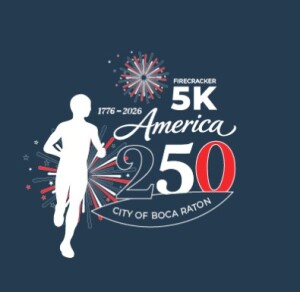 Firecracker 5K Run/Walk City of Boca Raton logo