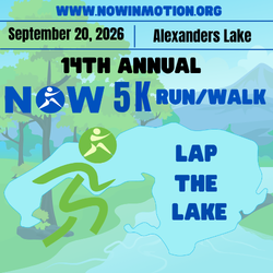 13th Annual NOW ~Lap The Lake~ 5k Walk & Run home