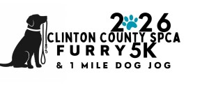 Clinton County SPCA Furry 5K + 1 Mile Dog Jog logo