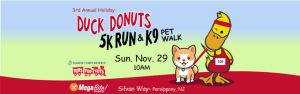 3rd Annual DUCK DONUT HOLIDAY 5K AND 2K PUP STRUT home