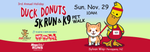 3rd Annual DUCK DONUT HOLIDAY 5K AND 2K PUP STRUT home