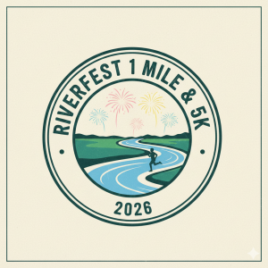 Riverfest 1 Mile & 5k logo