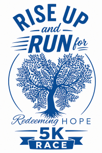 Redeeming Hope’s Rise Up & Run 5K logo