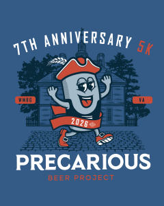 Precarious Beer Hall's Anniversary 5K homepage