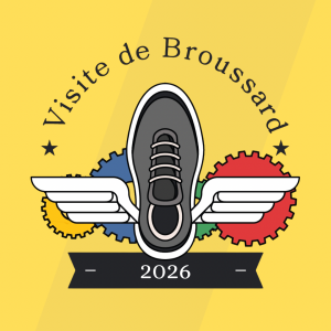 Visite de Broussard logo