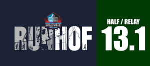 Hall of Fame Half Marathon/Relay - Pro Football Hall of Fame Race Series logo