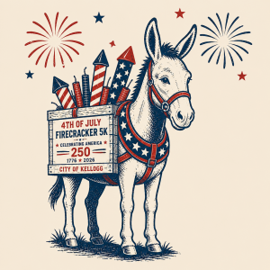 Kellogg Firecracker 5k logo