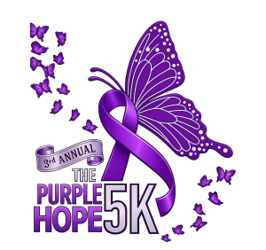 The Purple Hope 5k home